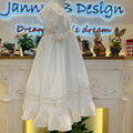 JANNYBB White Wave Collar Heirloom
