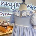 JannyBB Vintage Bluebell heirloom dress