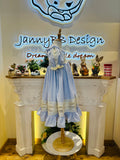 JANNYBB VINTAGE BLUEBELL HEIRLOOM DRESS (champagne lace)