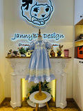 JANNYBB VINTAGE BLUEBELL HEIRLOOM DRESS (champagne lace)