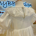 JANNYBB White Wave Collar Heirloom
