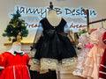 JannyBB Golden Luna silk dress set
