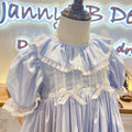 JannyBB Vintage Bluebell heirloom dress