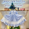 JannyBB Vintage Bluebell heirloom dress