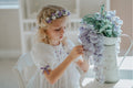 Lavender Lover handmade embroidery heirloom dress