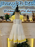 Easter Removable embroidered dress(1piece dress+2pcs removable embroidery piece) (preorder)
