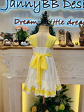 Easter Removable embroidered dress(1piece dress+2pcs removable embroidery piece) (preorder)