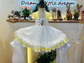 Easter Removable embroidered dress(1piece dress+2pcs removable embroidery piece) (preorder)