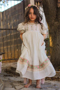 Rosalia handmade embroidery spring heirloom dress