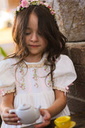 Rosalia handmade embroidery spring heirloom dress