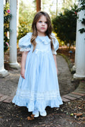JannyBB Vintage Bluebell heirloom dress