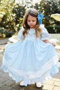 JannyBB Vintage Bluebell heirloom dress