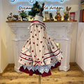 JannyBB Khaki Sweet Heart Girl Dress