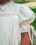 JannyBB Pink Embroidered Heirloom Dress