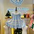 JannyBB Blue Wave Sailor Collar Heirloom Dress