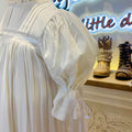 White heirloom dress