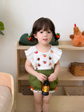 JannyBB handmade embroidery pumpkin & birthday dress set