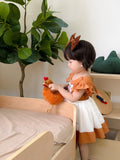 JannyBB handmade embroidery pumpkin & birthday dress set