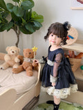 JannyBB Golden Luna silk dress set