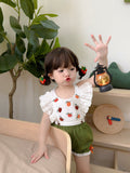 JannyBB handmade embroidery pumpkin & birthday dress set