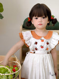 JannyBB handmade embroidery pumpkin & birthday dress set