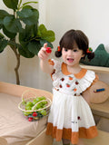 JannyBB handmade embroidery pumpkin & birthday dress set