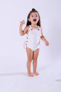 JannyBB White baby Romper (2pcs rompers for one order)