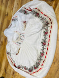 Holly Lover handmade embroidery heirloom dress