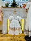 Sweet Gracie handmade embroidery spring heirloom dress