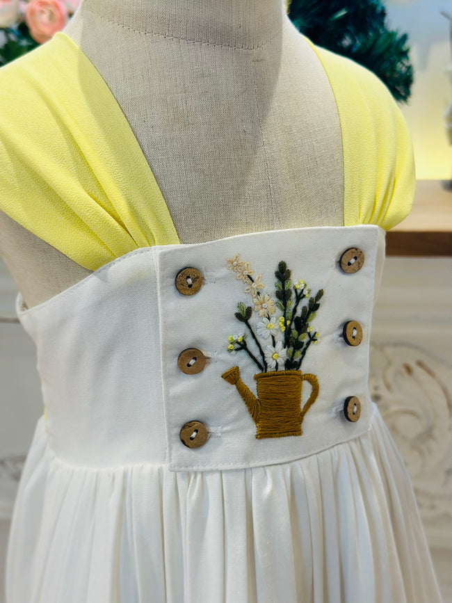 Easter Removable embroidered dress(1piece dress+2pcs removable embroidery piece) (preorder)